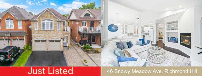46 Snowy Meadow Ave. Richmond Hill